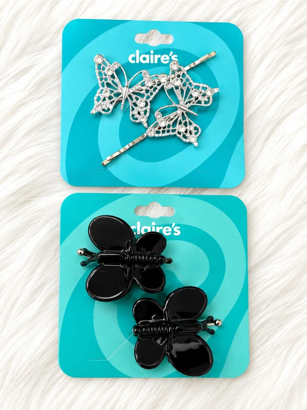 BUTTERFLY HAIR PINS